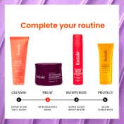 Foxtale De-Tan Skin Radiance Mask with Lactic Acid Brazilian Purple Clay and Kaolin Clay (75 g)
