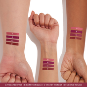 KIRO Four Play Non Stop Airy Matte Liquid Lip - Elite Berry Quad (6 ml)