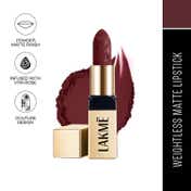 Lakme Rouge Bloom Powder Matte Bullet - Plum Garden (4 g)