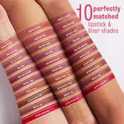 Lakme 9to5 Hya Beach Edit, Lipstick + Liner Duo SPF Matte Finish Lipstick-Afterhours Red (2 + 0.2 g)
