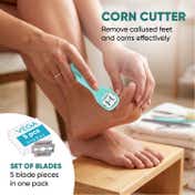 VEGA Pedicure Tools for Men & Women Foot Care Set for Dead Skin & Callus Removal Set of 8 (PDS-08)
