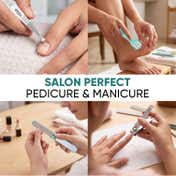 VEGA Pedicure Tools for Men & Women Foot Care Set for Dead Skin & Callus Removal Set of 8 (PDS-08)