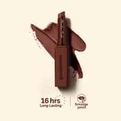 Mamaearth Luxe Matte Long Stay Lipstick with Passion Fruit Oil - Coffee Brown (2 g)