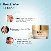Pilgrim 24K Gold Lightweight Gel Face Moisturizer With Hyaluronic Acid & Alpha Arbutin (50ml)