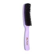 Alan Truman ST-01 Slick Back Setting Hair Brush for Ponytails & Buns - Purple