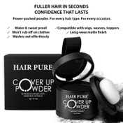 Hair Pure Cover-Up Hair Powder - Black (4 g)