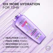 L'Oreal Paris Hyaluron Moisture 72H Moisture Filling Shampoo with Hyaluronic Acid (200 ml)