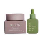 9Skin Rejuvenate Night Cream and Skin Glow Serum Duo