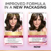 LOreal Paris New Excellence Creme Hair Color With Hyaluronic Acid, 4 Natural Brown, (100gm + 72ml)