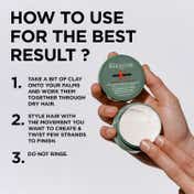 KERASTASE Genesis Homme Anti-Hair Fall Thickening Clay, For Weakened Hair, Prone to Thinning (75 ml)