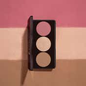 Pilgrim 3-in-1 Face Palette Blush, Highlighter & Contour - Sultry Romance (12 g)