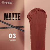 MARS Matte Muse Lipstick - 03-Queen  (3 ml)