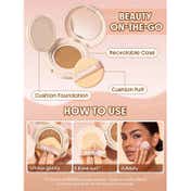 Sheglam Lock & Go Long-Lasting Cushion Foundation - Nude (12 g)