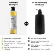 Brillare 6% Rosemary Shampoo with 2% Caffeine for Hair Growth and Hair Fall Control (200 ml)