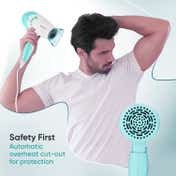 Vega Insta Glam Foldable 1000 Watts Hair Dryer with 2 Heat-Speed Settings, Made in India (VHDH-20N)