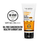 Dr. Sheth's Ceramide & Vitamin C Oil-Free Sunscreen SPF 50+ PA++++ In-Vivo Tested (30g)