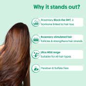 Aravi Organic Rosemary Hair Growth Shampoo For Healthy Hair & Nourish Your Scalp (200 ml)