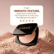 Lakme Forever Matte Compact Smooth Finish Lasts for 12 Hrs Even Toned Look - Shell (9 g)