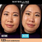 Maybelline New York Fit Me Matte + Poreless Liquid Foundation SPF 22 - 123 Soft Nude (30 ml)