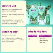 Plix The Plant Fix Rosemary Hair Care Kit Shampoo + Conditioner + Hair Oil (3 pcs)