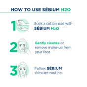 Bioderma Sebium H2O Cleansing Water Makeup Remover for Combination to Oily Skin (250ml)