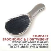 Alan Truman DT08 Detangling Brush - Silver (1 Pc)