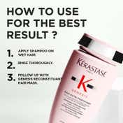KERASTASE Genesis Nutri-fortifiant Anti-Hair Fall Shampoo for Normal To Dry Hair (250 ml)