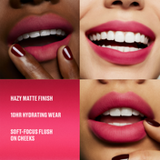 M.A.C Powder Kiss Lip And Cheek Mousse - Billion $ Smile (5 ml)