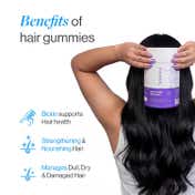 Be Bodywise Biotin Hair Gummies for Stronger Shinier Hair & Nails (60 pcs)