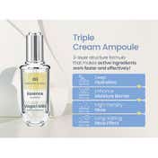 TIRTIR Ceramic Milk Ampoule (40 ml) Triple Cream Ampoule made with Oil, Essence & Vegan Milk