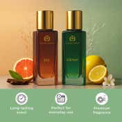 The Man Company Fresh Zesty Duo Perfume for Man, Joy and Citron (2 pcs)
