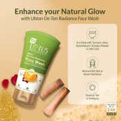 Lotus Botanicals Ubtan De-Tan Radiance Face Wash Infused with 24K Gold (7 g)
