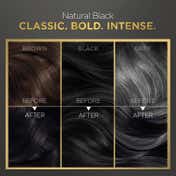 BBlunt Salon Secret High Shine Conditioning Hair Colour - 1 Natural Black (130 g)