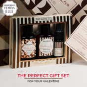 THE LOVE CO. Shades of Love Gift Collection, Indulge in Shower Gel, Body Lotion & Body Spray (3 pcs)