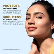 Pond's Sun Miracle with SPF 50 Ultra Light Gel Sunscreen for Radiant Skin (50 g)