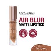 Makeup Revolution Air Blur Matte Liquid Lipstick - Natural (3.5 ml)