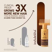 Indulekha Bringha Hair Oil with 11 Herbs Ayurvedic Hair Oil for Hair Growth (100 ml)
