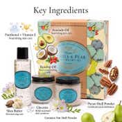 NATURALLY EUROPEAN Somerset Freesia and Pear Body Care Set (3 pcs)