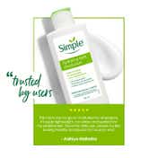 Simple Hydrating Light Moisturiser 12HR Hydration Non Greasy Moisturizer for a Smooth Skin (125 ml)