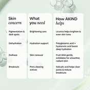 Akind Get Even Multi-Active Serum (30ml), Soothing, Pollution Shield with Polyglutamic Acid