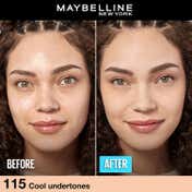 Maybelline New York Fit Me Matte + Poreless Liquid Foundation - 115 Ivory (30 ml)