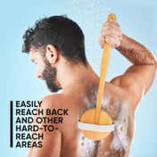 Vega Bristle Bath Brush with Massager (NBA 1-2) (207 g)