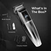 JRL Fresh Fade 2020T Professional Cordless Trimmer - Silver