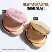 Lakme 9To5 Double Duty Dual Finish Compact,Foundation +Compact,Lightweight, Longstay, Walnut - (9 g)