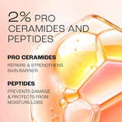 Lakme Peach Creme Moisturiser Ceramide & Peptide Skin Barrier Repair & Hydrated Glow (100 g)