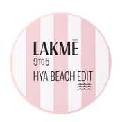 Lakme 9to5 Hya Beach Edit Cushion Foundation, SPF40, Full Matte Coverage, C 100 - Cool Ivory (12 g)