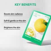 Innisfree Yuzu Cream Energy Sheet Mask – Brightening & Radiant Skin (22 ml)