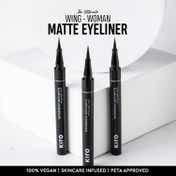 KIRO Liquid Pen Eyeliner Waterproof Soft Matte Eyeliner - Carbon Black 01 (1.1 ml)