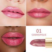 Oulac Metallic Shine Lipstick - 01-Cosmopolis (4.3 g)
