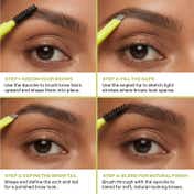 Makeup Revolution Relove Power Brow Pencil - Dark Brown (0.1 g)